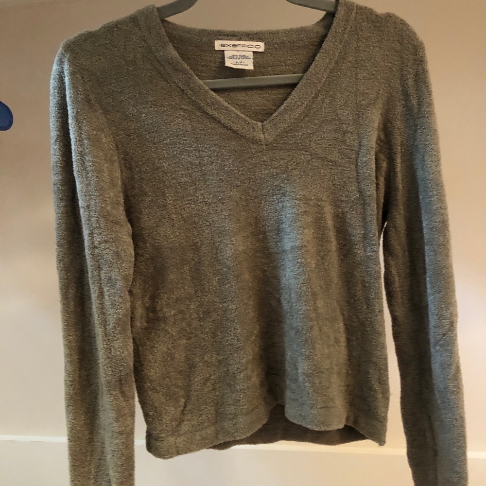 Exofficio Light green sweater